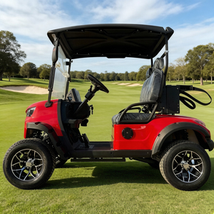 Carritos de Golf de 2 Plazas al Por Mayor de Fábrica, Equipados con Baterías de Litio de 48V/60V/72V para Exportación, <span class=keywords><strong>Turismo</strong></span> y Vehículos de Paseo - Product Image 3