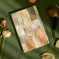 PQ  Carnets vintage colorés, coffret cadeau personnel, essentiels scolaires, coffret cadeau haut de gamme, vente en gros en Chine, cahier scolaire imperméable