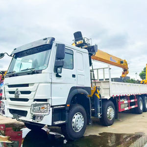 รถเครนฮาวโอ 6x4 พร้อมเครนขนาดเล็กติดตั้งบนรถบรรทุก - Product Image 3