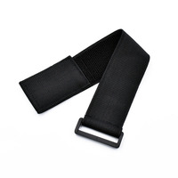 Sangle auto-agrippante double face élastique et résistante à la chaleur en nylon écologique pour vêtements, sacs et chaussures