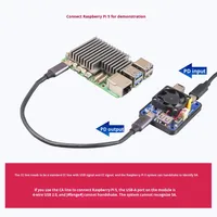 Module d'alimentation dédié Raspberry Pi 5 5V5A double PD Modules et kits électroniques avec entrée large tension 9-24V double sortie