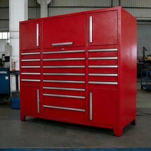 Nouvelle armoire <span class=keywords><strong>de</strong></span> rangement d'outils en acier robuste, 18 tiroirs, étanche, fermeture douce, établi <span class=keywords><strong>de</strong></span> garage moderne, équipement OEM, mobilier - Product Image 6