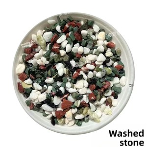 <strong>Polished</strong> Natural <strong>Stone</strong> Cobble &amp; <strong>River</strong> Rocks Eco-Friendly Durable Landscaping Decor for Indoor/Outdoor Farmhouse &amp; Park Use - Product Image 1