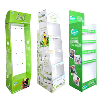 Présentoir en carton personnalisé pour casse-croûte pour animaux de compagnie, présentoir au sol pour aliments pour animaux de compagnie, chat, chien, magasin de détail, présentoir en papier ondulé