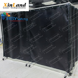 Xinland PRO série 1.52m X 2.05m rideaux de sécurité laser nouvelle protection anti-rayonnement laser pour équipement de station laser - Product Image 6
