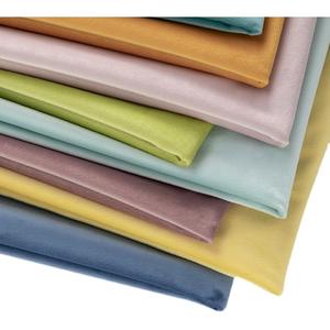 단단한 네덜란드 벨벳 직물 일반 홈 섬유 양털 폰지 백킹 니트 소파 실내 장식 자동차 안감 커튼 공장 짠 - Product Image 5