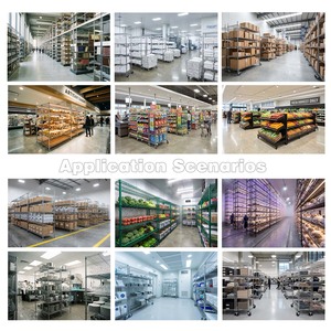 Scaffalatura a 5 Ripiani in Cromo NSF del Vietnam con Ruote, Scaffale Commerciale Resistente, Scaffalatura Mobile in Metallo per Supermercati - Product Image 5