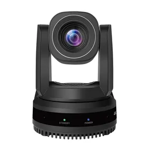 2023 프로 AV PTZ 카메라 PoE NDI 20X 광학 zoom16X 디지털 줌 자동 프레임 AI 추적 화상 회의 카메라 SRT 카메라