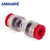 ANMASPC FTTX Ftth Rose Red 30 años de vida útil Acoplador de unión de microconductos utilizado para tubo HDPE de fibra soplada Telecom