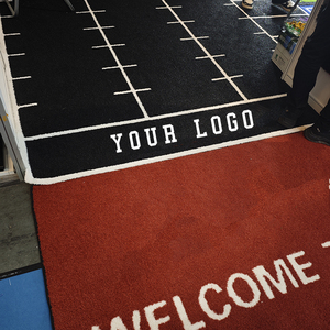 Tapis de sol en <span class=keywords><strong>gazon</strong></span> artificiel robuste pour centre de fitness, conception personnalisée, épaisseur 15 mm, pour luge de fitness - Product Image 2