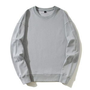 LH2062 all'ingrosso 420 personalizzato Gsm 100% cotone francese spugna foderato girocollo <span class=keywords><strong>felpe</strong></span> e <span class=keywords><strong>felpe</strong></span> da <span class=keywords><strong>uomo</strong></span> <span class=keywords><strong>taglie</strong></span> <span class=keywords><strong>forti</strong></span> - Product Image 6