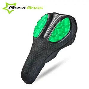 ROCKBROS-Funda <span class=keywords><strong>para</strong></span> SILLÍN <span class=keywords><strong>de</strong></span> bicicleta <span class=keywords><strong>de</strong></span> montaña, cómoda y suave funda <span class=keywords><strong>de</strong></span> gel <span class=keywords><strong>de</strong></span> silicona <span class=keywords><strong>para</strong></span> lluvia - Product Image 4