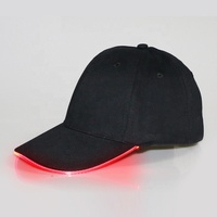 Gorra de Béisbol Deportiva con Logotipo Personalizado Iluminado, Bordado y Luces LED
