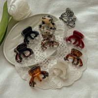Vente en gros de petites pinces à cheveux en acétate de style français, pinces à cheveux mignonnes et élégantes, mini pinces à cheveux personnalisées pour femmes