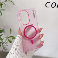 Coque de téléphone magnétique en PC rigide semi-transparente anti-traces de doigts de la marque Syndee pour One Plus 15T/15R/13T/13R/12
