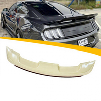 Pièces automobiles, plastique ABS, fibre de carbone, avec aileron arrière de style Wicker Bill GT500 pour Ford Mustang 2015-2021