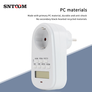 Controlador de tiempo de conmutación Enchufe de temporizador inteligente Interruptor de temporizador <span class=keywords><strong>digital</strong></span> Enchufe electrónico de la UE Salida Aparato de cocina <span class=keywords><strong>Control</strong></span> de tiempo - Product Image 2