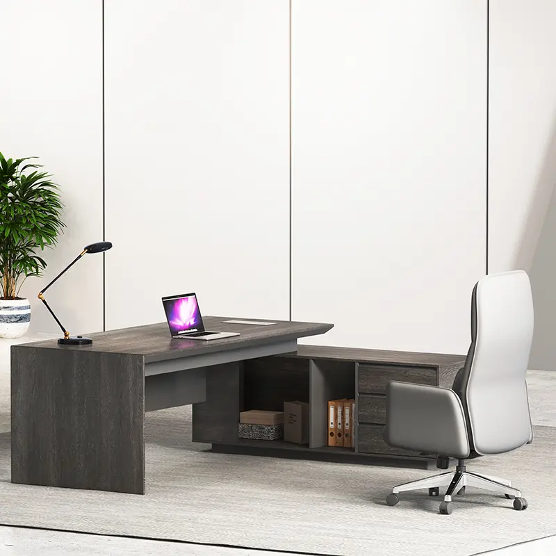 חדש עיצוב האחרון משרד שולחן תחנת עבודה שולחן עיצובים מנכ"ל E עם מחיר מצוין