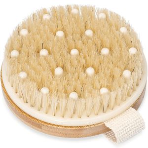 <span class=keywords><strong>Spazzola</strong></span> per Dry Brushing, Trattamento Linfodrenante e Anticellulite, Esfoliazione Spa Organica, <span class=keywords><strong>Spazzola</strong></span> per Massaggio <span class=keywords><strong>con</strong></span> Setole di Cinghiale - Product Image 4
