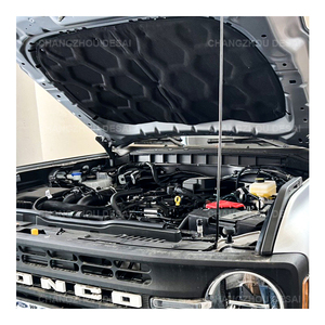 Haute qualité <span class=keywords><strong>voiture</strong></span> insonorisant tapis bruit avant <span class=keywords><strong>moteur</strong></span> capot capot isolation pour Ford Bronco 2/4 porte 2021-2023 - Product Image 1