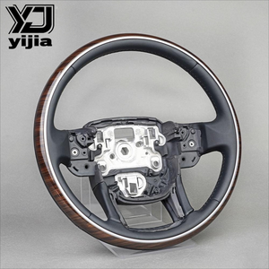 Aménagements rétro pour <span class=keywords><strong>Range</strong></span> <span class=keywords><strong>Rover</strong></span> Sport, <span class=keywords><strong>Velar</strong></span>, Discovery 45 et modèles antérieurs - Remise à neuf de l'intérieur du volant en bois de rose (alliage Chine) - Product Image 6