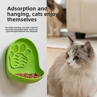 Gamelle en silicone à ventouse anti-déversement pour animaux de compagnie, grande capacité, universelle, pour chats et chiens, idéale pour les voyages et l'extérieur