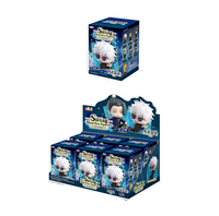 Caja de 12 figuras sorpresa EAKI Jujutsu Kaisen de personajes sentados, coleccionables, para regalo, venta al por mayor