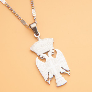 Collane in Acciaio Inossidabile KABA Jewelry con Ciondoli a Forma di Mappa di Varie Città - Product Image 6