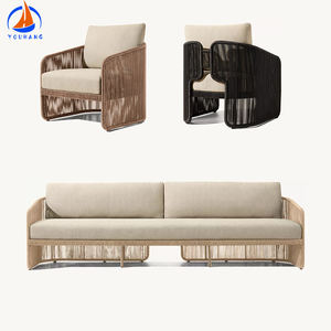 Juego de <span class=keywords><strong>muebles</strong></span> de lujo para relajarse en el jardín moderno PE <span class=keywords><strong>Ratan</strong></span> barato Esquina de ratán <span class=keywords><strong>muebles</strong></span> de jardín al aire libre - Product Image 4