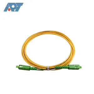 Cable óptico sc / apc de fibra óptica, 1m, 3,0mm, para ftth