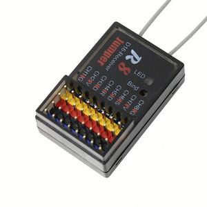 Récepteur Jumper R8 Frsky 4-6V Portée 2,3 km 1-8 Canaux Compatible PWM SBUS Télécommande Radio à Moule Privé - Product Image 1