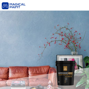 <span class=keywords><strong>Peinture</strong></span> acrylique à base d'eau pour l'intérieur, salon, chambre à coucher, lavable, durable, décorative, mate, brillante, veloutée, texturée - Product Image 2