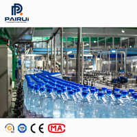 Machine de remplissage automatique de bouteilles d'eau 8000 BPH, rinçage, remplissage et bouchage de bouteilles PET pour usine d'eau minérale