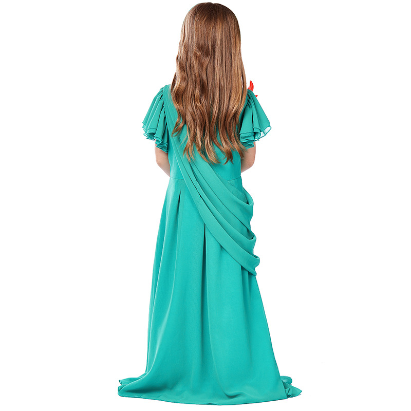 Adult Ancient Greek Green Statue of Liberty Costume Cosplay Dress up  Halloween Costume for Women TRAD-011| Alibaba.com