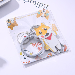 Porte-clés en émail en forme de chien pour la vente en gros, breloque pour clés de voiture, pendentif de sac, cadeau pour les amoureux des animaux, souvenir et cadeau promotionnel - Product Image 3