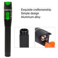 Testeur de câble à laser rouge 650 nm de type stylo, source 5-50 mW, compteur de puissance, localisateur visuel de défauts (VFL) pour fibre optique FTTH