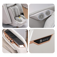 Fauteuil de massage moderne inclinable SL-Track et à massage profond, pour la maison et le bureau
