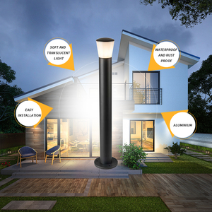 Éclairage extérieur moderne <span class=keywords><strong>de</strong></span> luxe léger, <span class=keywords><strong>design</strong></span> <span class=keywords><strong>haut</strong></span> <span class=keywords><strong>de</strong></span> <span class=keywords><strong>gamme</strong></span>, décoration <span class=keywords><strong>de</strong></span> jardin et <span class=keywords><strong>de</strong></span> cour, ambiance, lampadaire sur pied - Product Image 4