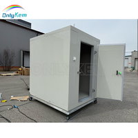 Mini chambre froide de congélateur de stockage de glace avec l'unité de Monoblock en Nouvelle-Zélande