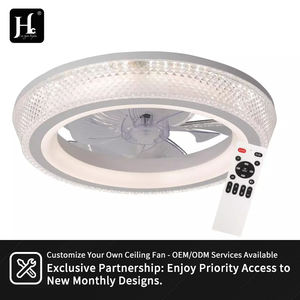 New Full-Spectrum Smart <b>Ceiling</b> <b>Fan</b> Lamp, <b>Modern</b> and Simple Living Room Bedroom , Three-Color Variable Light - Product Image 6