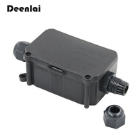 Boîte de jonction électrique extérieure étanche IP66 FSH110 en PP, boîtier résistant à l'eau avec couvercle à charnières