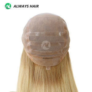 चीनी क्यूटिकल बालों 100 कैंसर के रोगियों के लिए लंबी चिकित्सा विग कैप - Product Image 4