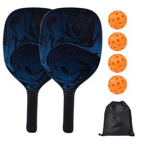 Juego de palas de pickleball con 4 pelotas y toallas, equipo deportivo para exteriores para entretenimiento - Product Image 2