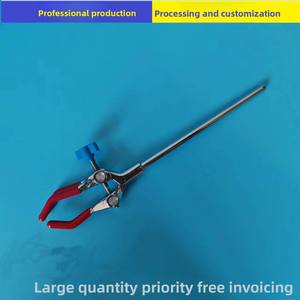 <span class=keywords><strong>Pince</strong></span> en alliage de zinc réglable unique pour grand tube à essai <span class=keywords><strong>pince</strong></span> de flacon <span class=keywords><strong>universelle</strong></span> expérimentale fournitures de laboratoire de condenseur à trois pinces - Product Image 3