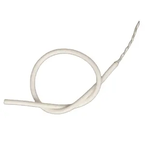 0.1-10000 ohms Flexible silicone coated insulated nichrome alloy electric heating and resistance wires heating wire