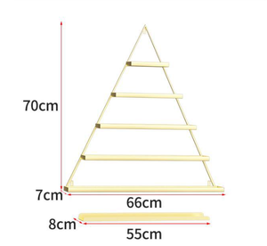 Étagère murale triangulaire en fer forgé pour vernis à ongles et colle à ongles, présentoir de manucure pour salon de beauté - Product Image 5
