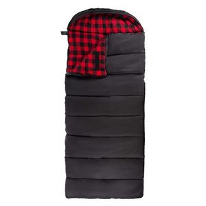 Saco de Dormir para Acampar al Aire Libre, Individual, Impermeable, Resistente al Frío, Forma <span class=keywords><strong>Humana</strong></span>, Grueso, Negro, Plegable, con Almacenamiento - Product Image 1