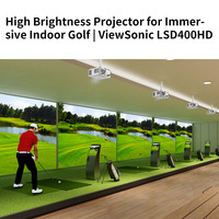 Projecteur laser ViewSonic LSD400HD 1080P, 4000 lumens ANSI, zoom 1,1x pour les entreprises, l'éducation, les bureaux, les salles de réunion