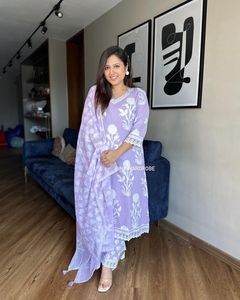 ชุดเกอร์ต้าผ้าฝ้ายแท้พิมพ์ลายแบบเป็นก้อนผ้าฝ้ายแท้มีสไตล์ - Product Image 3