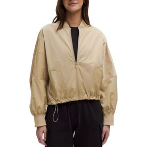 Chaqueta Deportiva Cortavientos de Nailon Transpirable para Mujer, Talla Grande, con Logotipo Personalizado, Nueva Llegada, Superventas, Estampada, para Invierno - Product Image 1